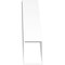 Ekena Millwork 5 1/2-in. W x 20-in. D x 20-in. H Traditional Architectural Grade PVC Knee Brace BRCP055X20X20TRA - alternate 4